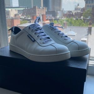 CHANEL Calfskin Sneakers